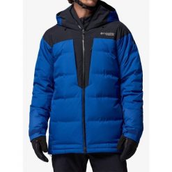 Kurtka narciarska Columbia Glacier Ridge Down Jacket. Niebieskie bielizna termoaktywna damska Scarpa, bez wzorów, bez ramiączek, do biegania. Za 1,050.99 zł.