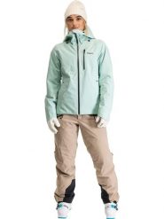 Bergans Kurtka narciarska "Oppdal" w kolorze zielonym rozmiar: XS. Zielone kurtki narciarskie Bergans, xs, bez wzorów, z materiału, bez kaptura, narciarskie. Za 610.62 zł.