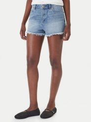 MICHAEL Michael Kors Szorty jeansowe MS6900MLAA Niebieski Regular Fit. Niebieskie szorty MICHAEL Michael Kors, bez wzorów, z bawełny. Za 659.99 zł.