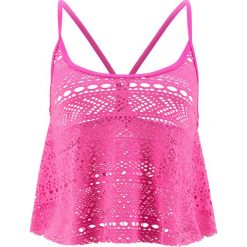 Top plażowy bonprix różowy. Topy marki bonprix. Za 32.99 zł.