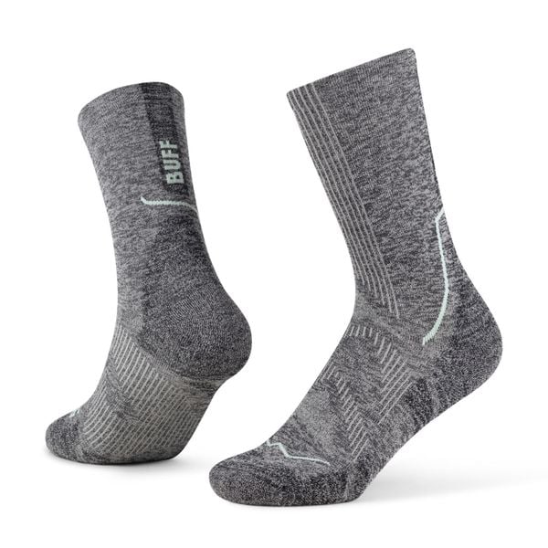 Skarpetki Buff DRYFLX® CREW SOCK DC LIGHT. Szare skarpetki Buff, bez wzorów. Za 119.90 zł.
