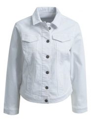 Smith & Soul Kurtka dżinsowa w kolorze białym rozmiar: XS. Białe kurtki Smith & Soul, xs, bez wzorów, bez kaptura. Za 195.99 zł.