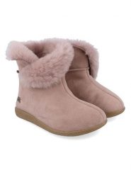 HAFLINGER Skórzane kapcie "Lemmi" w kolorze jasnoróżowym rozmiar: 40. Różowe kapcie HAFLINGER, bez wzorów, z materiału. Za 334.45 zł.