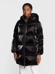 Tommy Hilfiger Kurtka puchowa Metallic WW0WW35935 Czarny Loose Fit. Czarne kurtki Tommy Hilfiger, m, bez wzorów, z puchu, bez kaptura. Za 1,799.00 zł.