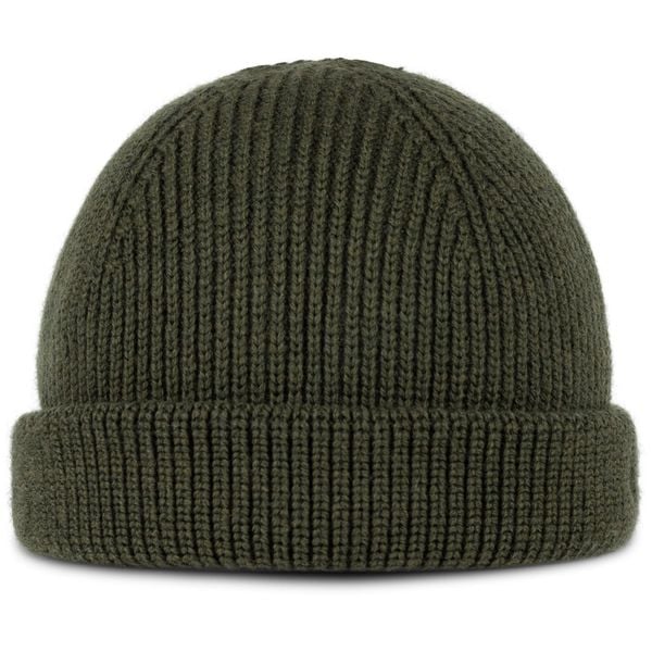 Czapka zimowa dla dorosłych wywijana BUFF Knitted Beanie Ervin. Niebieskie czapki zimowe Buff, bez wzorów, z wełny, sportowe. Za 173.99 zł.