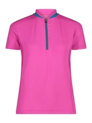 CMP Koszulka kolarska w kolorze różowym rozmiar: 34. Różowe t-shirty sportowe CMP, bez wzorów, z materiału, bez ramiączek, rowerowe. Za 80.78 zł.