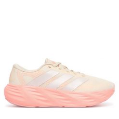 Buty do biegania adidas. Czerwone buty do biegania adidas, bez wzorów, bez zapięcia, do biegania. Za 239.99 zł.