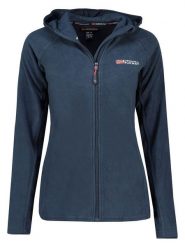 Geographical Norway Kurtka polarowa "Tugood" w kolorze granatowym rozmiar: XXL. Niebieskie kurtki Geographical Norway, xxl, bez wzorów, z polaru, bez kaptura. Za 65.95 zł.