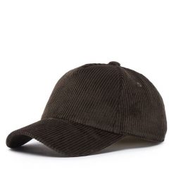 Czapka z daszkiem Weekend Max Mara. Brązowe czapki z daszkiem Weekend Max Mara, bez wzorów. Za 394.99 zł.