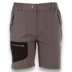 Spodenki Ande New Palma Lady Damskie. Szare szorty sportowe Ande, bez wzorów, z elastanu, trekkingowe. Za 235.99 zł.