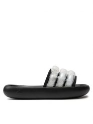 Adidas Klapki Zplaash Slides IG4155 Czarny. Czarne klapki adidas, bez wzorów, z syntetyku, sportowe, bez obcasa, bez zapięcia. Za 219.99 zł.