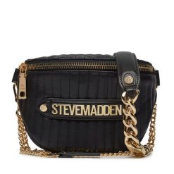 Torebka Steve Madden. Czarne listonoszki Steve Madden, bez wzorów, bez dodatków. Za 419.99 zł.