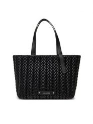 KARL LAGERFELD Torebka A2W30199 Czarny. Czarne shopper bag KARL LAGERFELD, bez wzorów, ze skóry, bez dodatków. Za 839.99 zł.