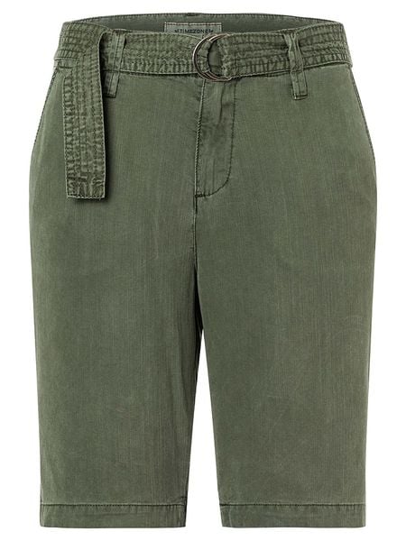 Timezone Szorty "Aylin" w kolorze khaki rozmiar: W28. Brązowe szorty Timezone, bez wzorów, z lyocellu. Za 113.95 zł.