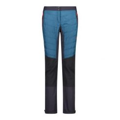 Spodnie trekkingowe damskie CMP. Czarne spodnie materiałowe CMP, bez wzorów, sportowe. Za 404.00 zł.