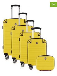 Canadian Peak 5-częściowy zestaw "Shokeak" w kolorze żółtym rozmiar: onesize. Żółte walizki Canadian Peak. Za 543.99 zł.