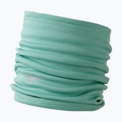 Komin Mizuno Warmalite Triwarmer. Zielone szaliki i kominy Mizuno, bez wzorów, z elastanu. Za 29.99 zł.