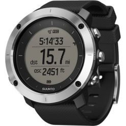 Suunto Zegarek sportowy outdoor GPS Traverse Black (SS021843000). Czarne zegarki sportowe Suunto. Za 1,219.00 zł.