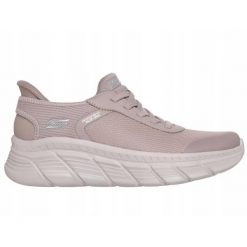 Buty na co dzień Damskie Skechers Bobs Slip-Ins Sportowe Wsuwane. Czerwone buty treningowe Skechers, bez wzorów, bez zapięcia. Za 349.00 zł.