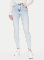 Tommy Jeans Jeansy Sylvia Hgh Skn Bi1213 DW0DW20025 Niebieski Regular Fit. Niebieskie jeansy Tommy Jeans, bez wzorów, z bawełny. Za 289.99 zł.