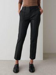 OPUS Spodnie w kolorze czarnym rozmiar: 42/L28. Czarne spodnie materiałowe Opus, bez wzorów, z materiału, z podwyższonym stanem. Za 173.99 zł.