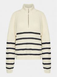 Brave Soul Sweter LK-274FLOB Écru Regular Fit. Swetry Brave Soul, l, bez wzorów, z wiskozy, bez ramiączek. Za 149.99 zł.