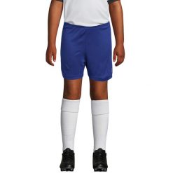 Spodenki Dziecięce San Siro 2. Niebieskie szorty SOL'S, bez wzorów, sportowe. Za 47.99 zł.