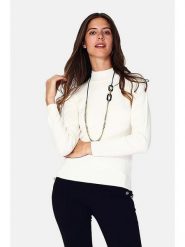 William de Faye Golf w kolorze białym rozmiar: 40. Białe swetry William de Faye, bez wzorów, z kaszmiru, klasyczne, bez ramiączek. Za 113.99 zł.