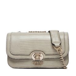 Torebka Guess. Szare kopertówki Guess, z aplikacjami, bez dodatków. Za 329.99 zł.