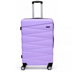 Walizka na kółkach Sapphire ST-2240 fioletowa - duża L DUO. Fioletowe walizki SAPPHIRE, duże. W wyprzedaży za 149.80 zł.