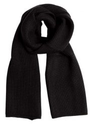 MOSS COPENHAGEN Szal "Rachelle" w kolorze czarnym rozmiar: onesize. Czarne szaliki i kominy Moss Copenhagen, bez wzorów, z materiału. Za 82.99 zł.