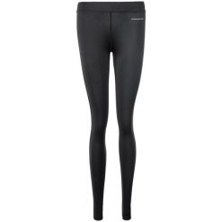 Długie legginsy damskie Endurance Zenta. Czarne legginsy Endurance, bez wzorów, z elastanu, klasyczne, długie. Za 178.50 zł.