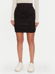 Guess Spódnica mini W2BD47 KAUJ2 Czarny Regular Fit. Czarne spódnice Guess, xs, z aplikacjami, z syntetyku, mini. Za 169.99 zł.