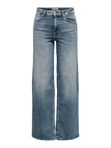 ONLY Dżinsy - Comfort fit - w kolorze niebieskim rozmiar: M/L30. Niebieskie jeansy ONLY, l, bez wzorów, klasyczne, z podwyższonym stanem. Za 140.53 zł.
