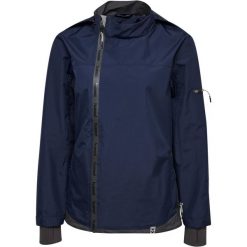 Kurtka damska Hummel North Shell. Niebieskie kurtki Hummel, xs, bez wzorów, z materiału, klasyczne, z kapturem. Za 398.00 zł.