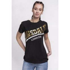 Koszulka damska Lonsdale Lanrick. Czarne t-shirty sportowe Lonsdale, bez wzorów, bez ramiączek. Za 184.00 zł.
