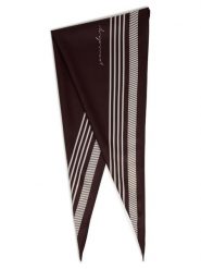 Someday Damski szalik tkany - Bittie Kobiety Satyna brązowy|biały wzorzysty, ONE SIZE. Białe szaliki i kominy someday., bez wzorów, z satyny. Za 129.95 zł.