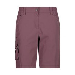 Damskie szorty bermudzkie CMP. Brązowe szorty CMP, bez wzorów, sportowe. Za 203.50 zł.