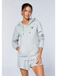 Chiemsee Bluza w kolorze szarym rozmiar: L. Szare bluzy z kapturem Chiemsee, l, bez wzorów, z bawełny, bez kaptura. Za 144.95 zł.