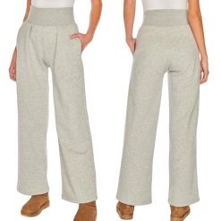 Spodnie sportowe damskie Puma 534293 04 dresowe. Szare spodnie sportowe Puma, bez wzorów, z dresówki, długie. Za 149.00 zł.