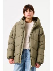 Garcia Płaszcz pikowany w kolorze khaki rozmiar: 176. Brązowe płaszcze Garcia, bez wzorów, bez kaptura. Za 249.17 zł.