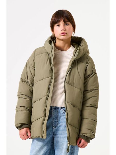 Garcia Płaszcz pikowany w kolorze khaki rozmiar: 176. Brązowe płaszcze Garcia, bez wzorów, bez kaptura. Za 280.44 zł.