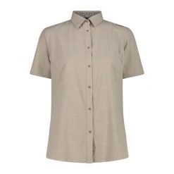 Koszula damska turystyczne CMP 34S6186. Brązowe koszule CMP, l, bez wzorów, sportowe, bez kołnierzyka, bez ramiączek. Za 241.50 zł.