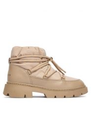 Inuikii Śniegowce Biker Puffer 1002.001.0021 Beżowy. Brązowe śniegowce Inuikii, bez wzorów, z materiału, bez zapięcia. Za 1,229.00 zł.
