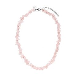 Purelei Purelei Łańcuch Rose Quartz Naszyjniki 1 ct Damski. Czerwone naszyjniki Purelei, z materiału, z kwarcem, srebrne. Za 116.99 zł.
