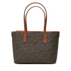 Torebka Tommy Hilfiger. Czarne torebki klasyczne Tommy Hilfiger, bez wzorów, klasyczne, bez dodatków. Za 479.99 zł.