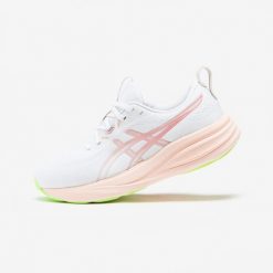 Buty do biegania damskie ASICS Gel-Pulse. Białe buty do biegania ASICS, bez wzorów, z kauczuku, bez zapięcia, do biegania. Za 449.99 zł.