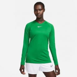 Bluza Nike Dri-FIT Park First Layer, Kobiety. Zielone bluzy Nike, m, bez wzorów, z poliesteru, sportowe, bez ramiączek, bez kaptura. Za 114.60 zł.
