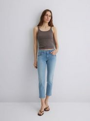MAVI Dżinsy "Mirella" - Skinny fit - w kolorze błękitnym rozmiar: W28/L32. Niebieskie jeansy Mavi, l, bez wzorów, klasyczne. Za 129.95 zł.