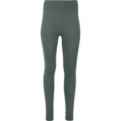 Damskie legginsy Athlecia Nagar. Szare legginsy Athlecia, bez wzorów, z dzianiny, sportowe, długie. Za 99.90 zł.